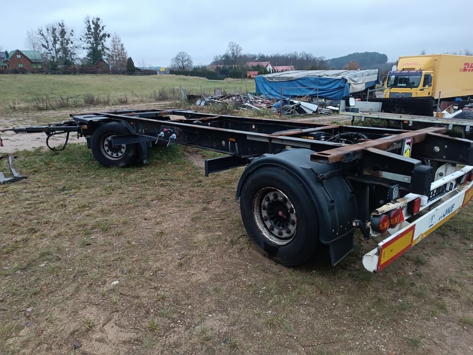Przyczepy Bdf Ramy do zabudowy platforma wywrotka do bel słomy siana