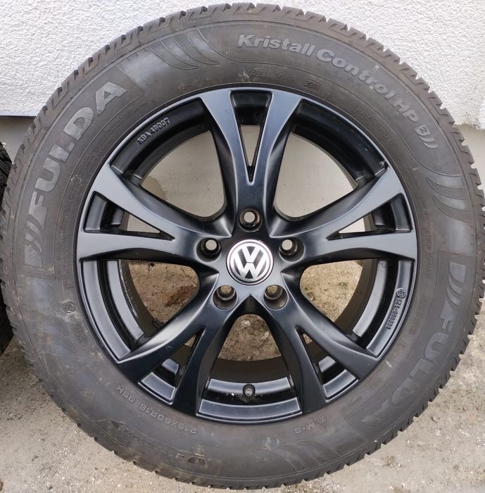 Felgi z oponami zimowymi VW Passat Sharan T-Roc 6,5x16 ET42 5x112