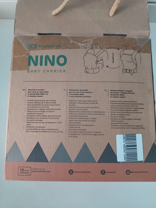 Nosidełko Nino kinderkraft