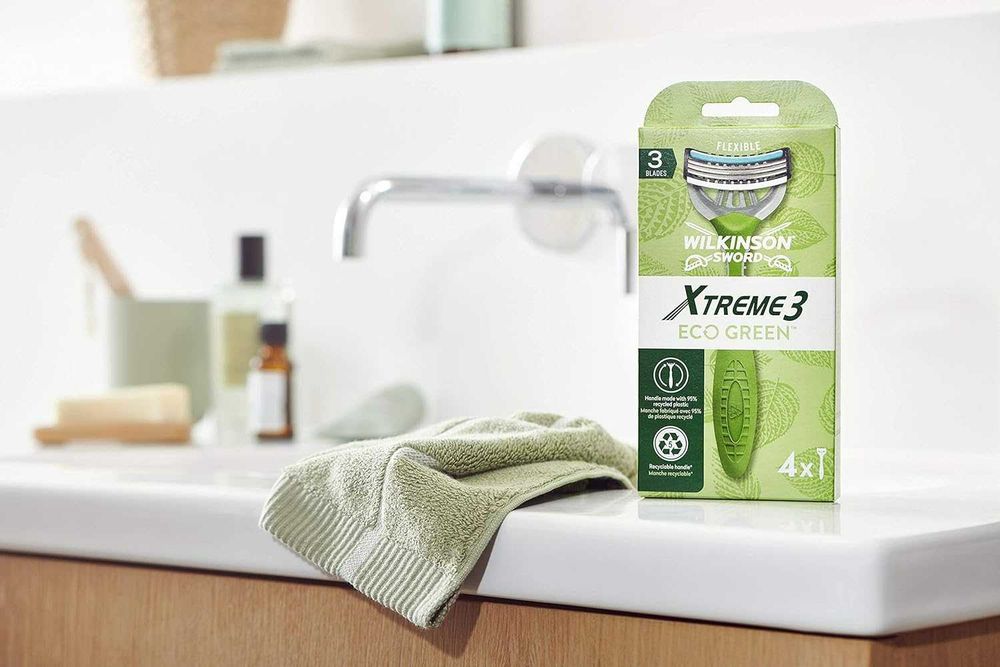 Набір однор. бритв Wilkinson Sword Xtreme 3 Eco Green 4 шт, USA.