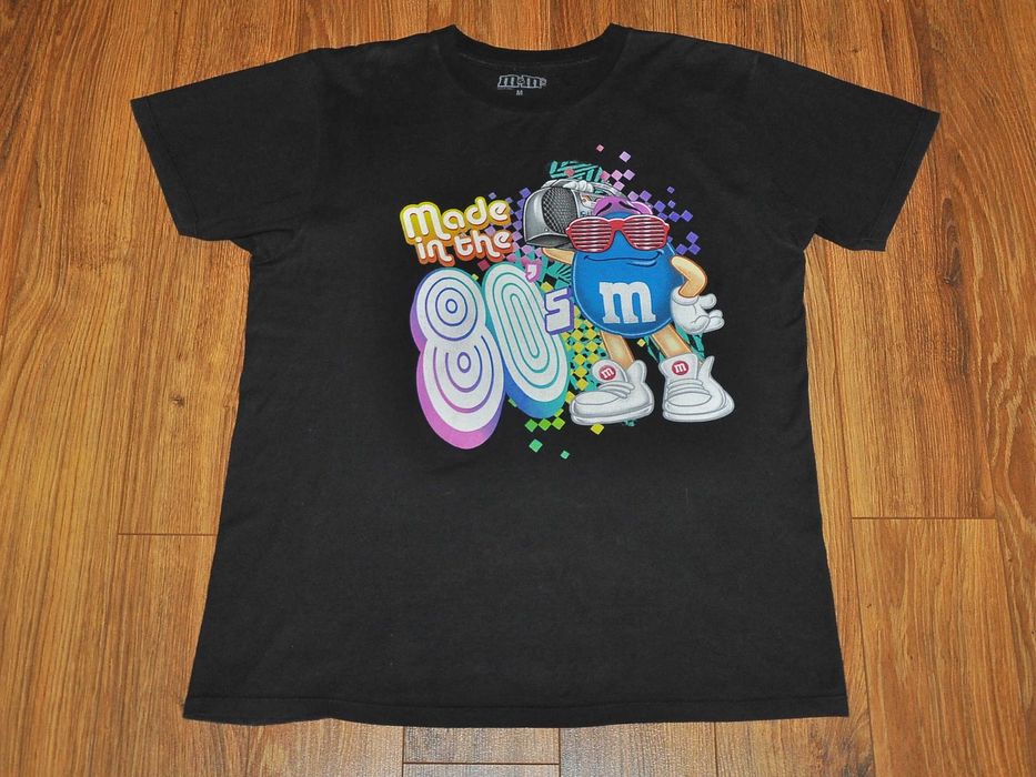 M&M's - Made in the 80's - koszulka rozm.M + Gratis Figurka