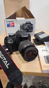 Canon 500D + Objetiva 18-55 estabilizada (175€)
