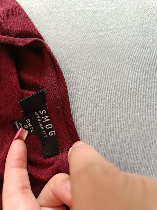 To shirt męski s smog bluzka krótki rękaw