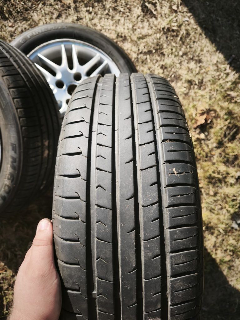 komplet kół na alufelgach 195/55r15