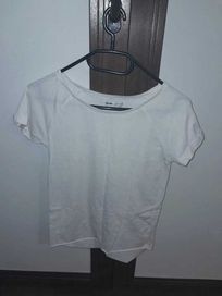 T-shirt biały Cropp (XS)