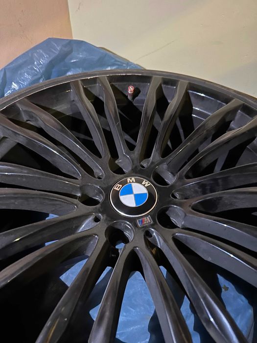 BMW 5x120 felgi 19'' 8.5J czarne + Continental WinterContact - komplet