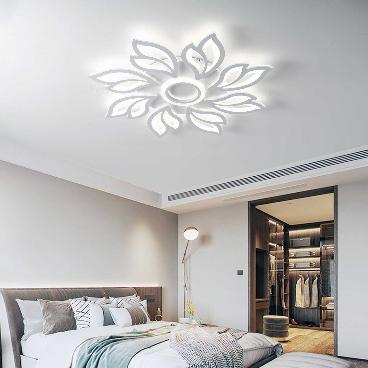 Lampa sufitowa LED do salonu, 80 W