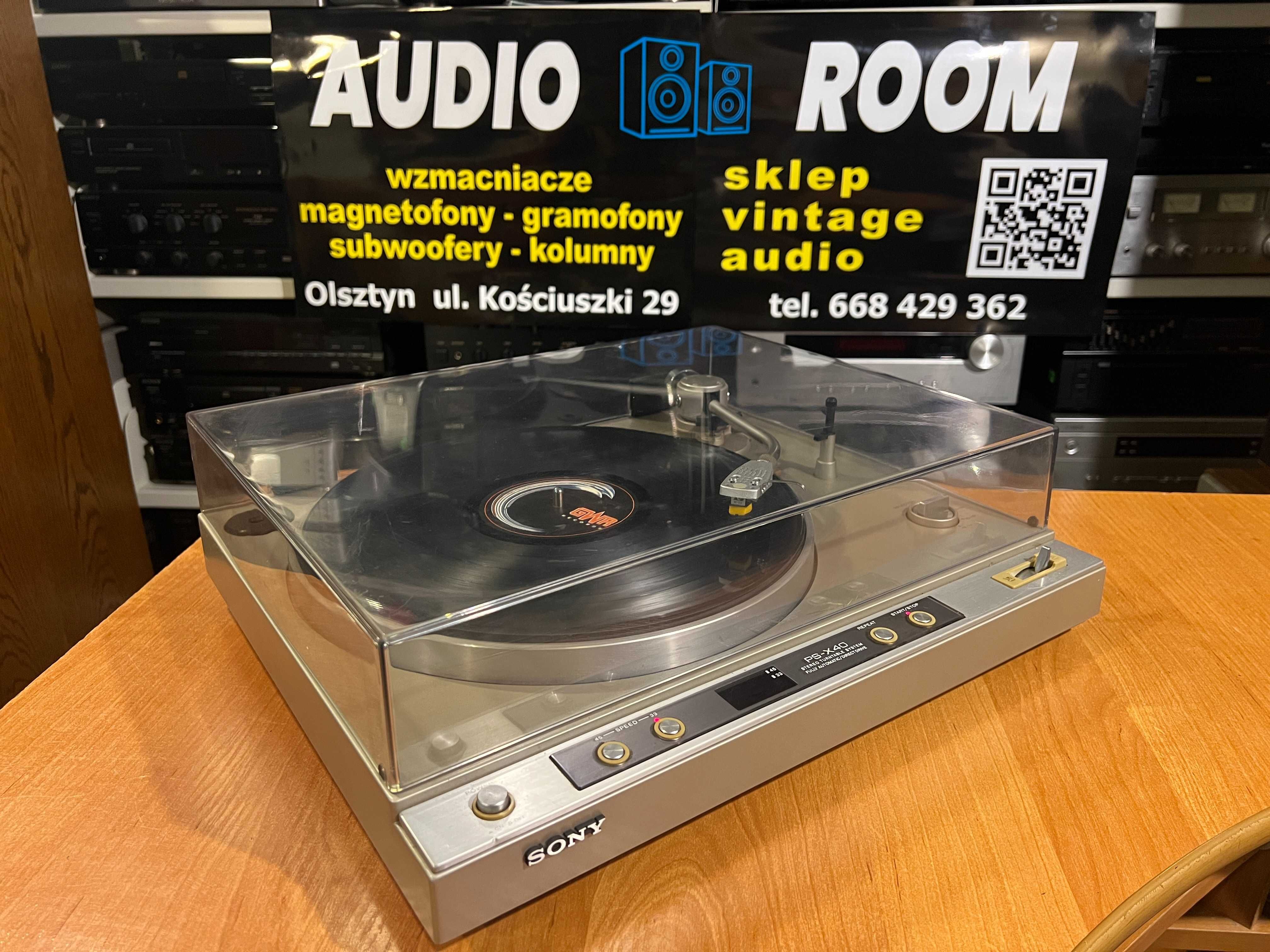 Gramofon Sony PS-X40 Direct Drive, Automat, Audio Room