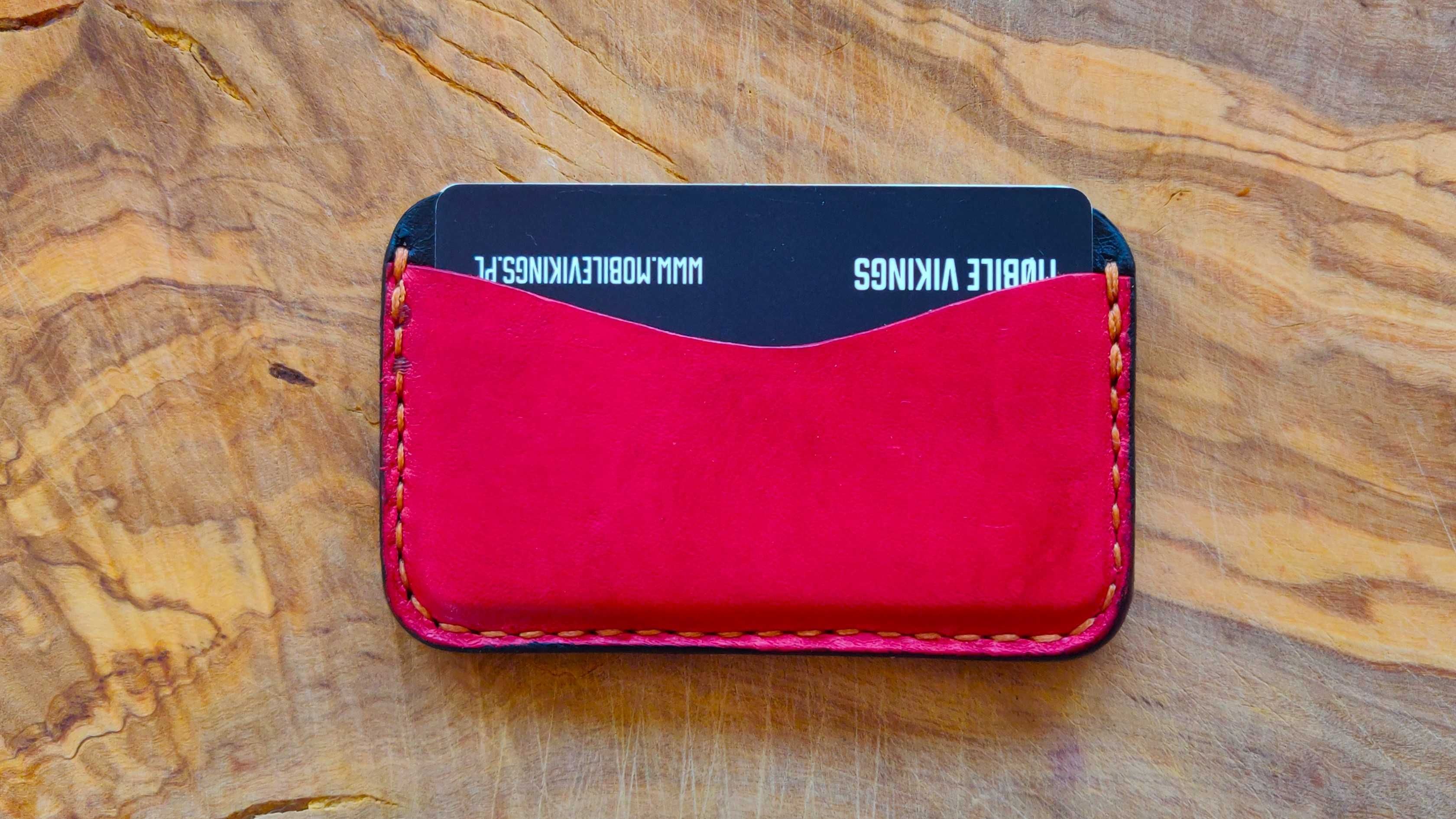 Borubar Skóroszyj - EDC Card Holder / portfel z koziej skóy