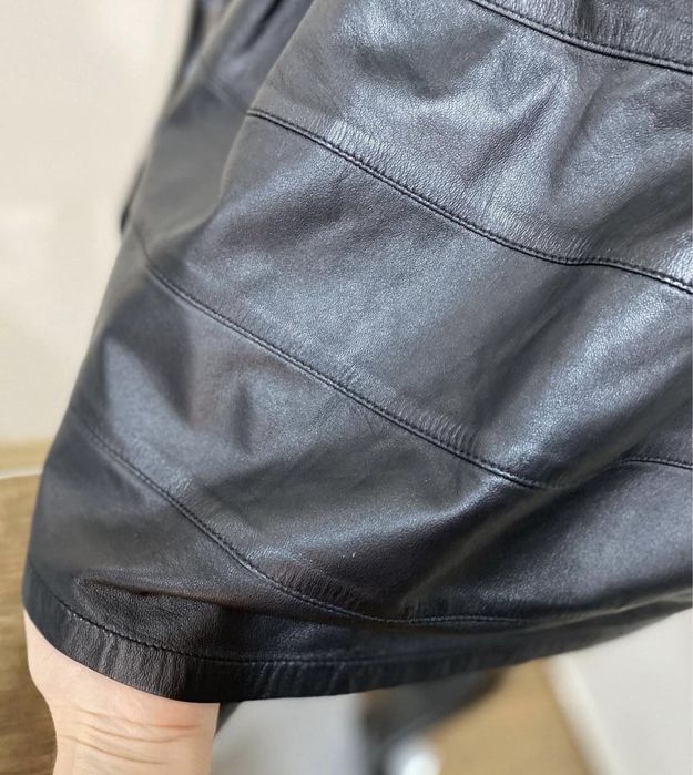 Юбка Philipp Plein из натуральной кожи, оригинал, размер S