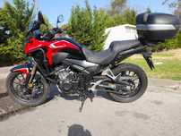 CB500x 2023 rebaixada 3 cm.Troco por Vulcan 650/Rebel 500 do mesmo ano