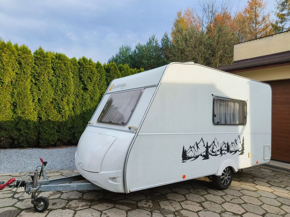 Przyczepa kempingowa DMC 900 Sterckeman Scarlett 420 CP 2005 lekka