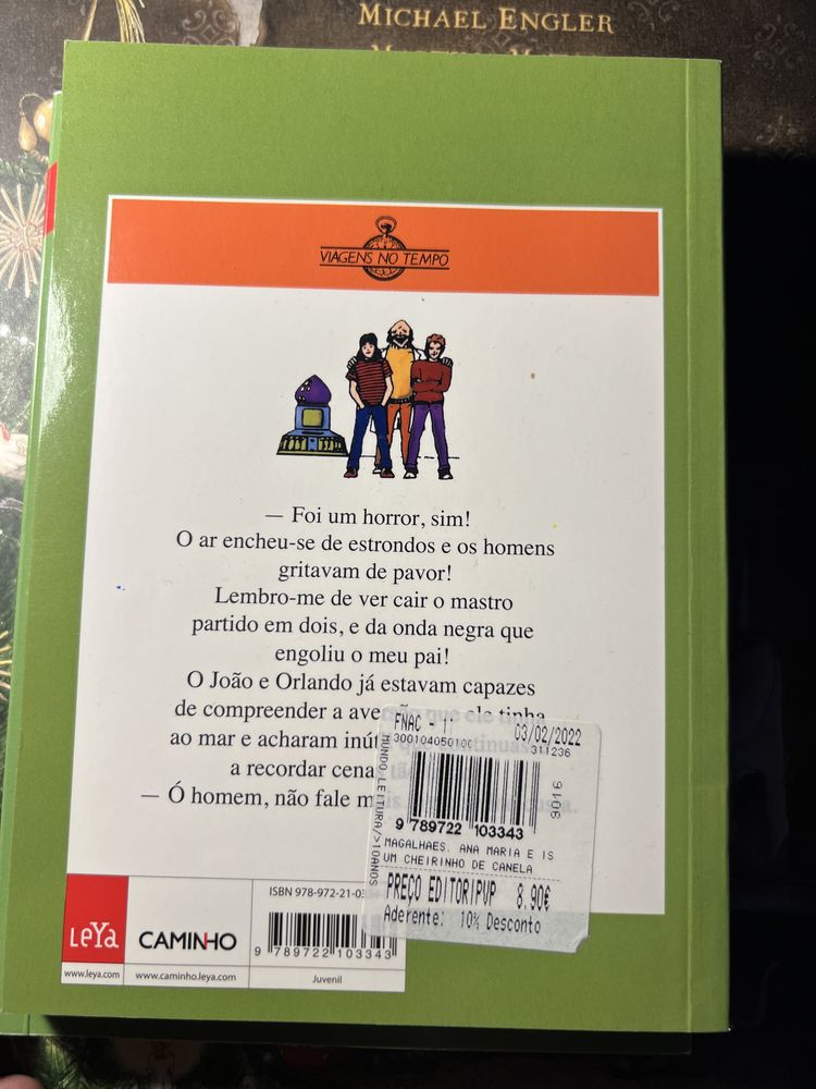 Livro “Um cheirinho de Canela”