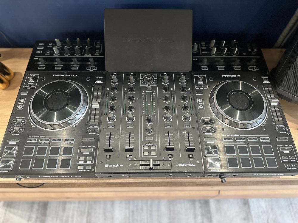 Denon prime 4 po serwisie pokrowiec