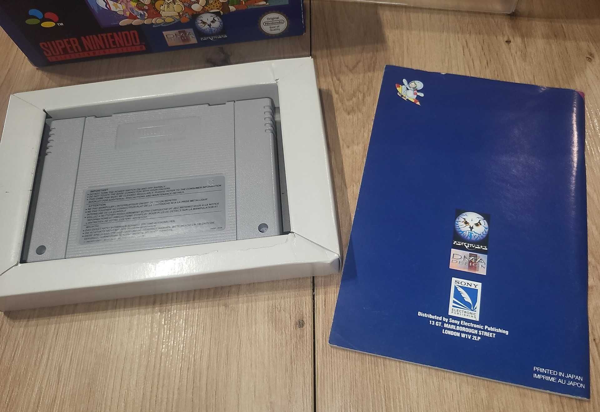 Gra Lemmings 2 The Tribes NINTENDO SNES - BDB stan Komplet +Protektor