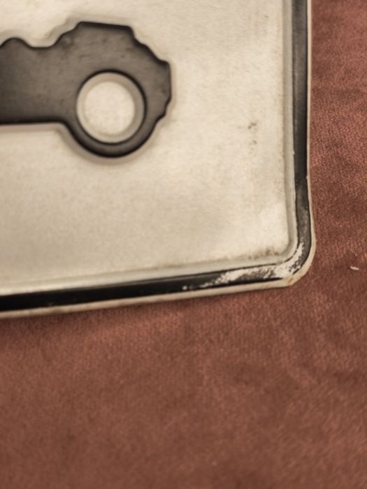 Metalowa tabliczka imienna Krzyś 191