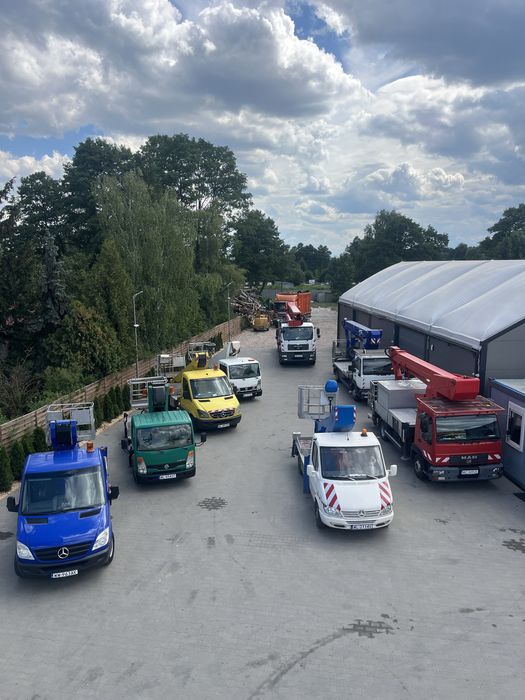 Podnosnik koszowy zwyzka dzwig wumag 20m 22m 25m 27m 30m 35m 45m