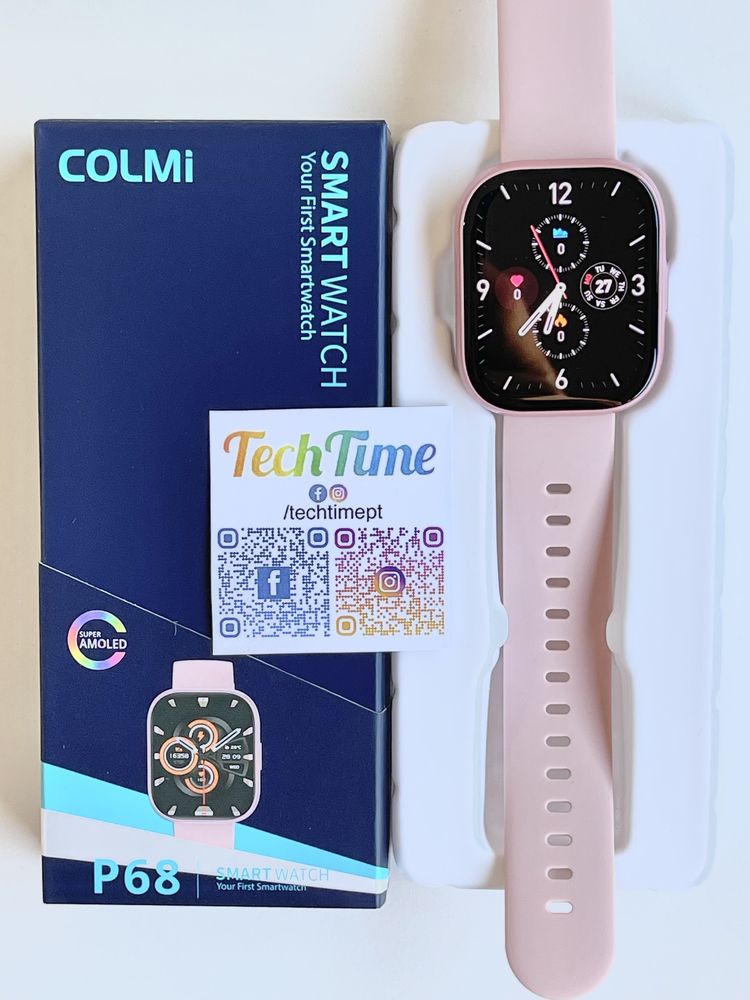 [NOVO] Smartwatch Colmi P68 (Rosa)