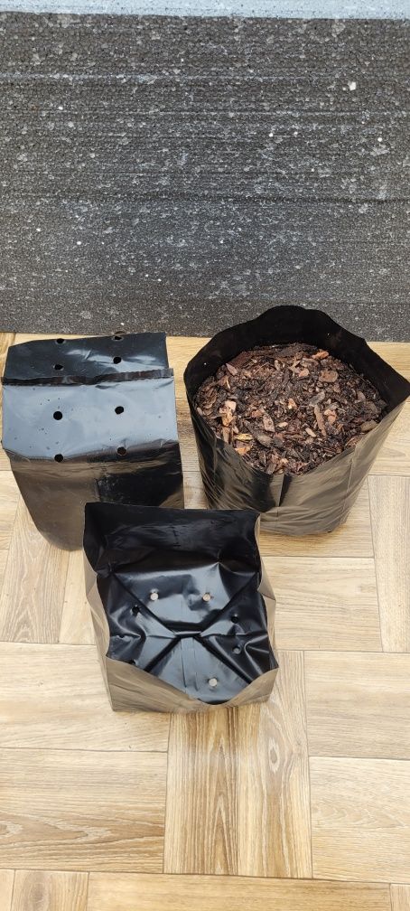 Doniczki Produkcyjne foliowe 2L szersze cena PROMOCYJNA