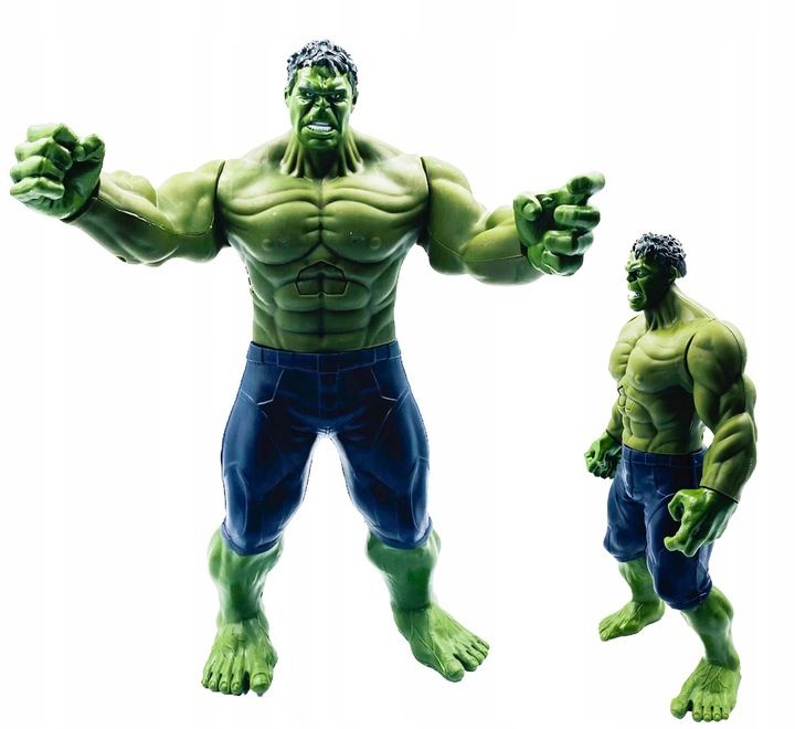 Hulk Avengers Duża Ruchoma Figurka Dźwięk