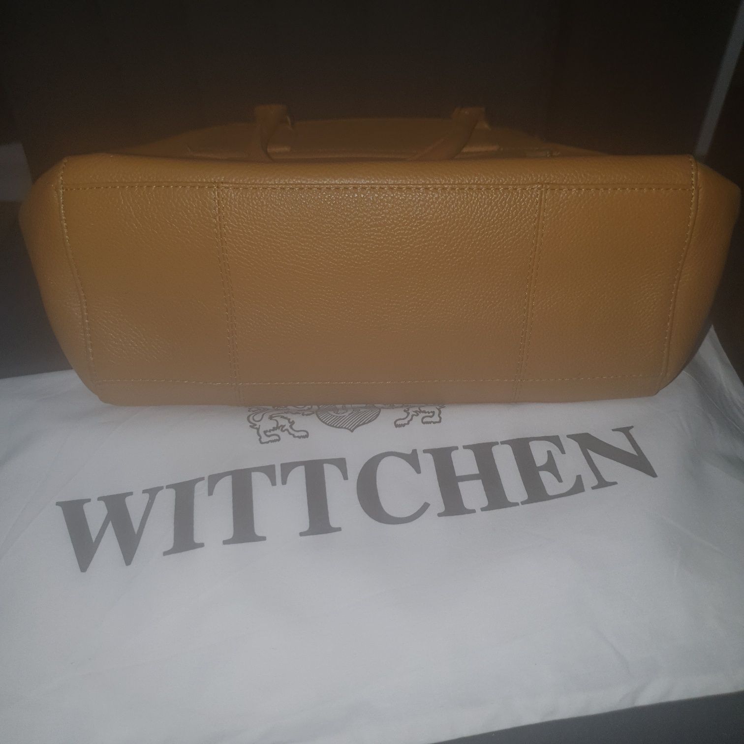 Wittchen- duża  torebka ze skóry  naturalnej