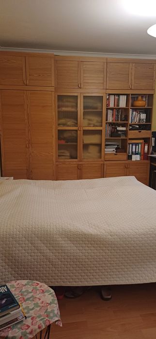 Meblościanka i łóżko