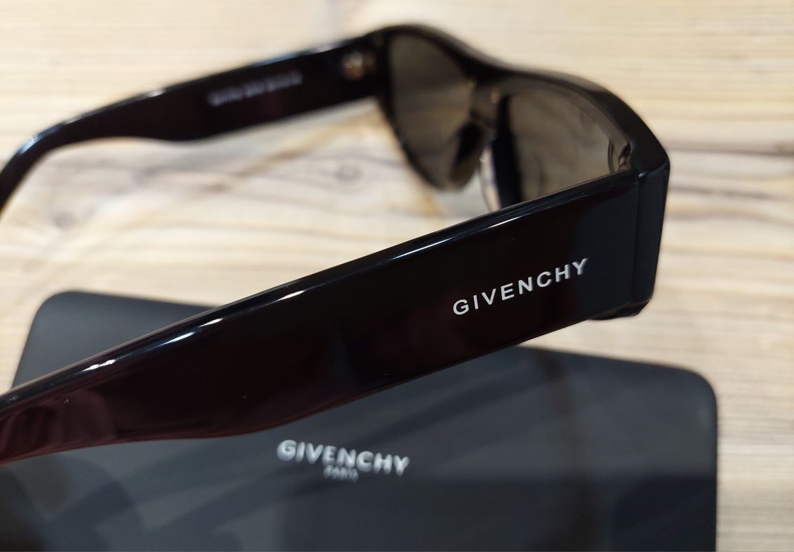 Массивные черные очки GV 7177S от Givenchy! Оригинал!