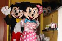 Aluguer de Fatos de Mascotes - Mickey e Minnie