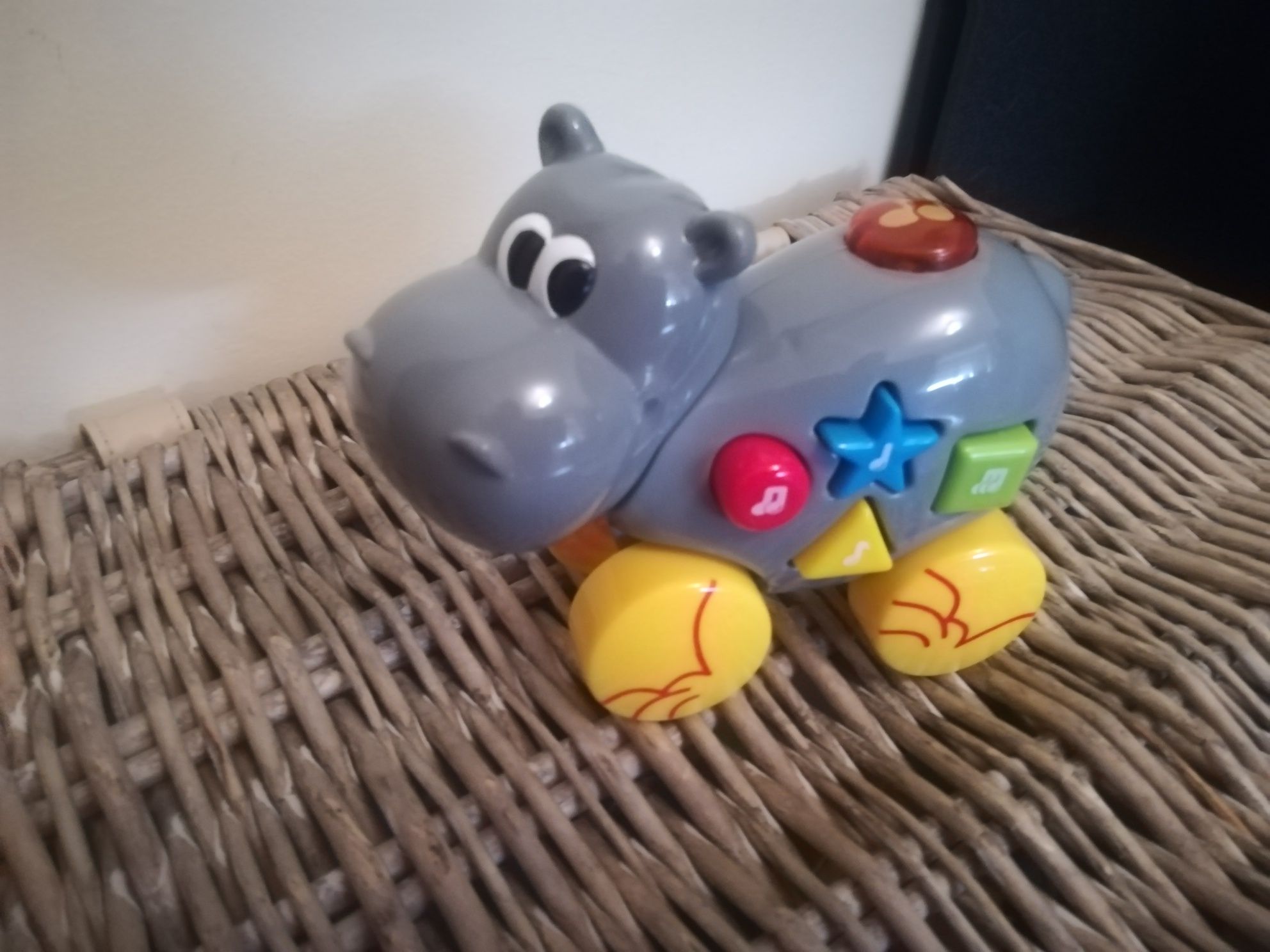 Carro musical hipopótamo