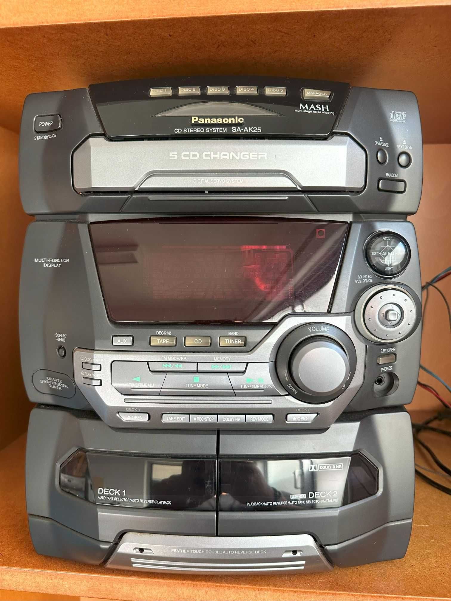 Aparelhagem Panasonic SA-AK25