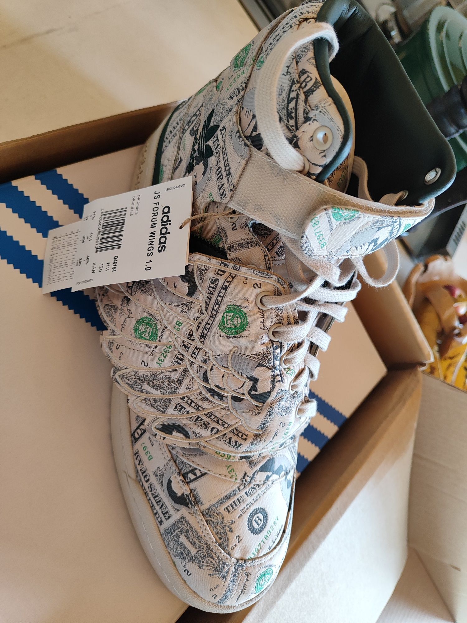 Adidas js forum wings 1.0 Jeremy Scott