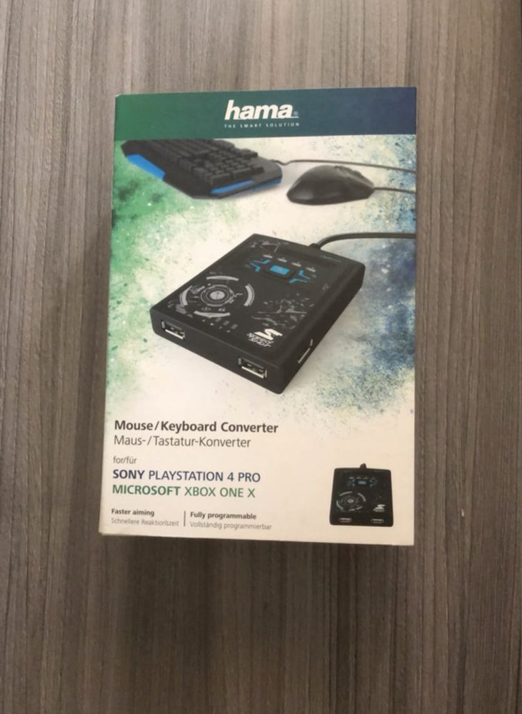 Mouse/keyboard converter for ps4 and xbox one X