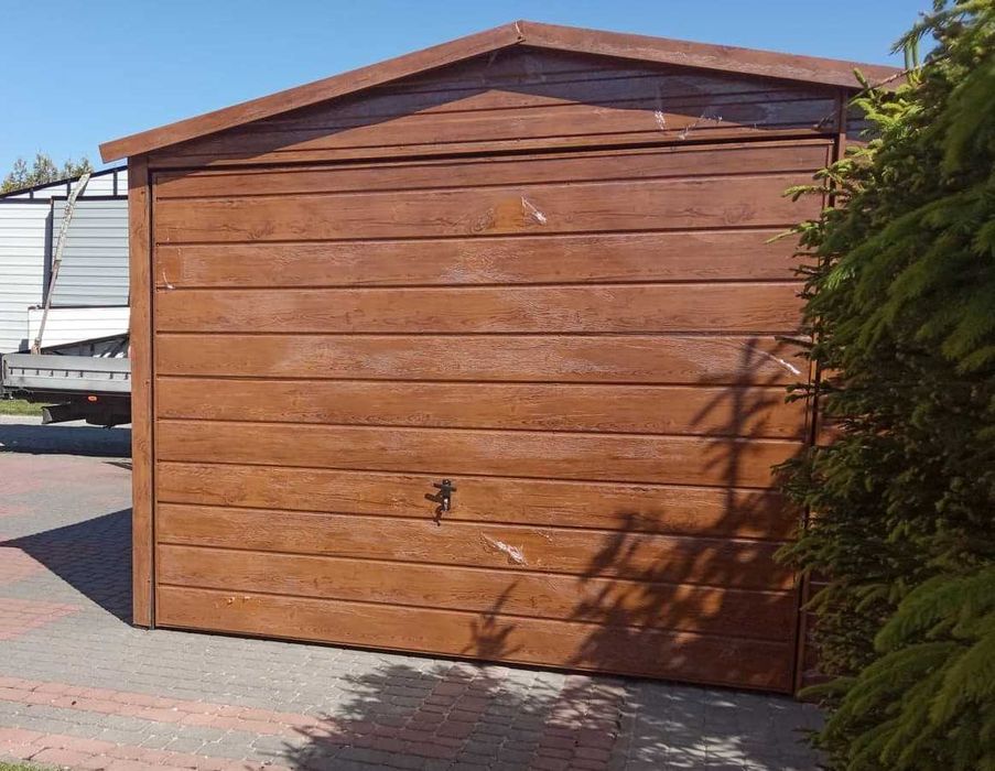 Garaż blaszany, garaż blaszak 3x5, kompleks garaży, parking - moduły