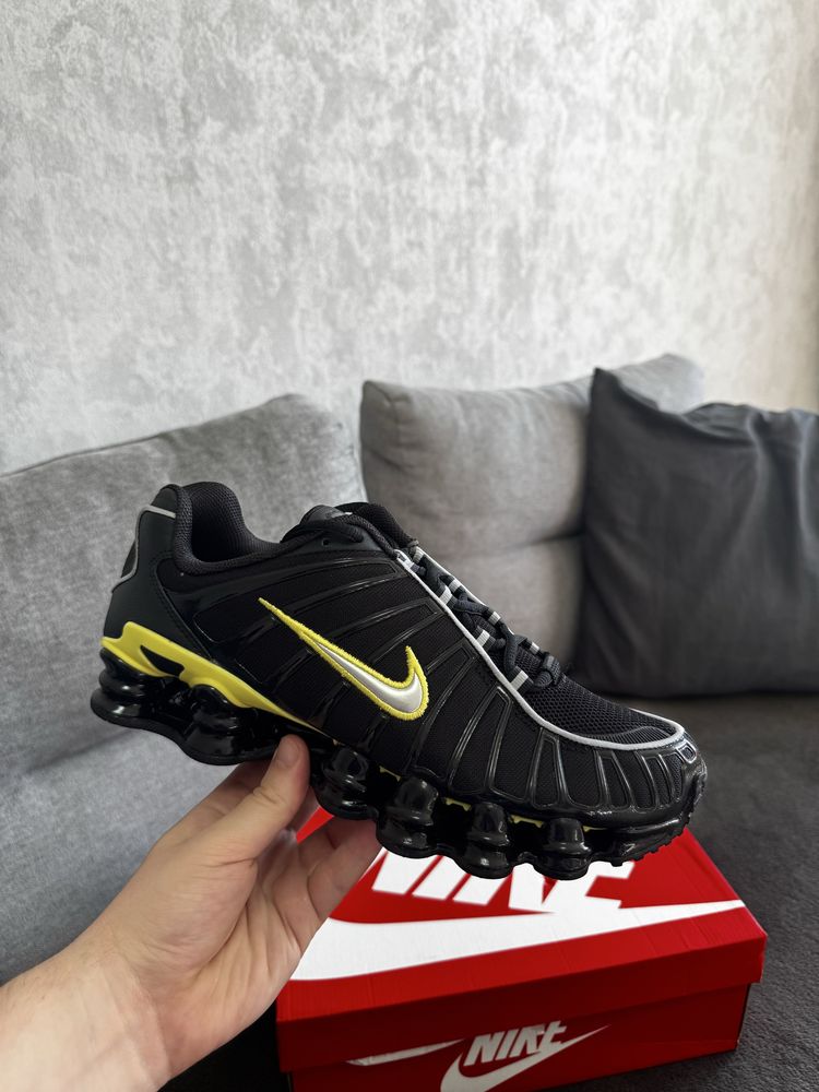 Nike shox tl black yellow reflective нові оригінал 42