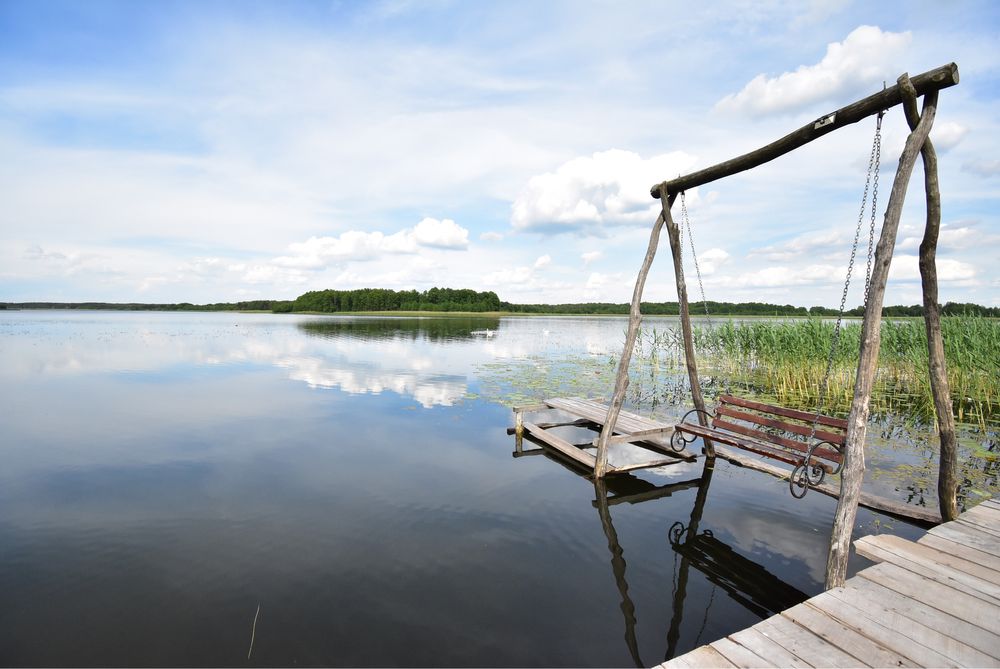 Відпочинок на озері Світязь. Баня на дровах