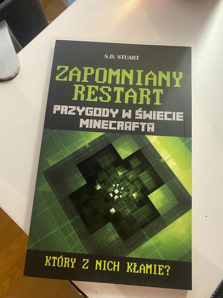 Minecraft przygody ksiażka