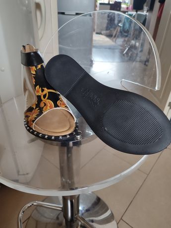 Buty sandały transparentne ala Versace