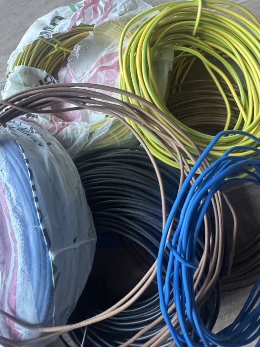 Varios Fios Eletrico cobre 1,5mm 2,5mm 4mm
