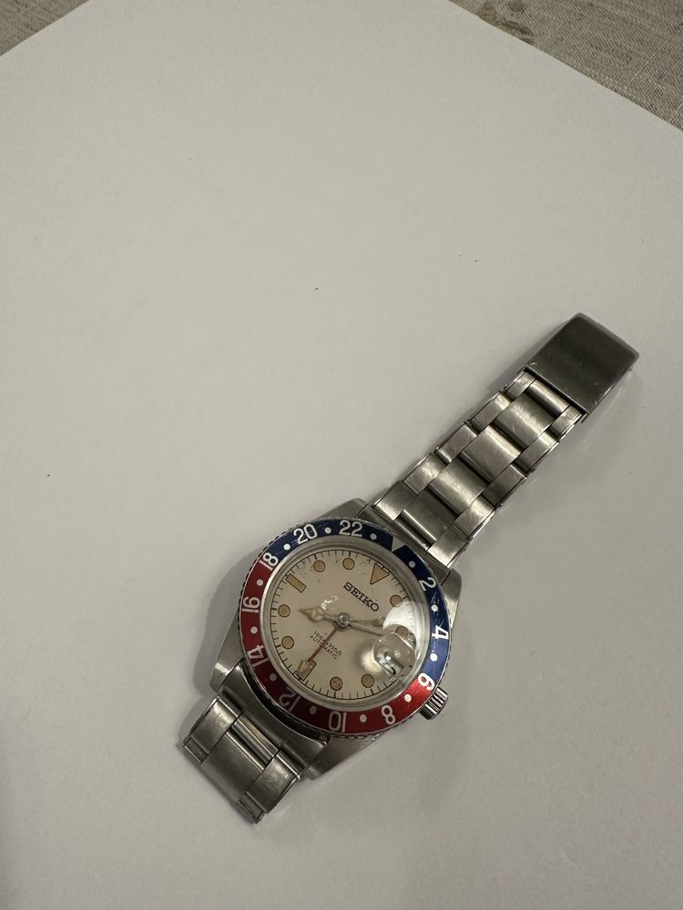 Seiko PEPSI 6542 gmt homenagem