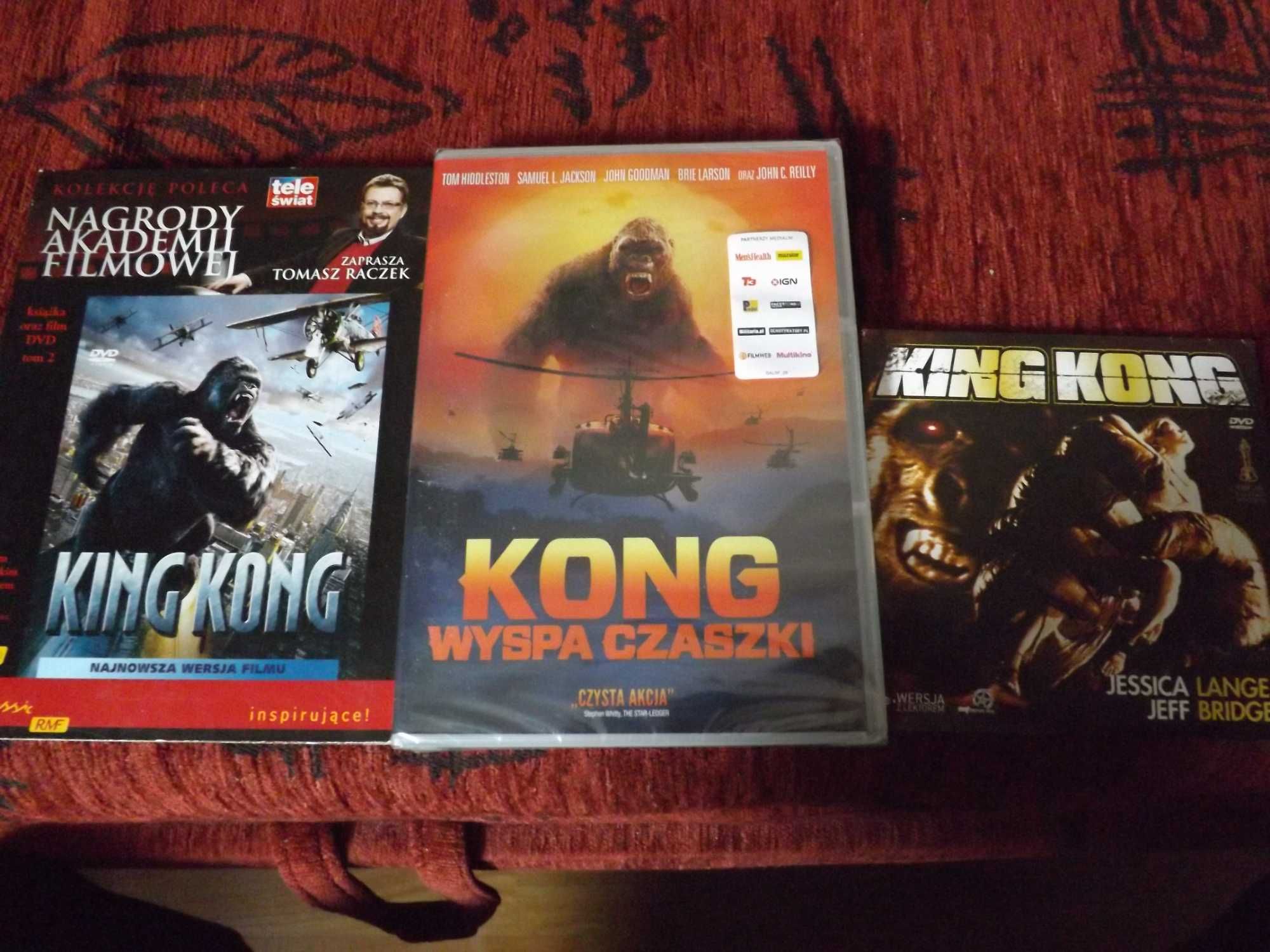 King Kong dvd film Lange wyspa czaszki