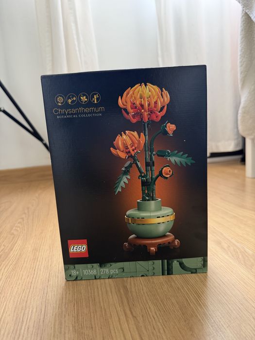LEGO Chrysanthemum 10368 – Novo e Selado (Botanical Collection)