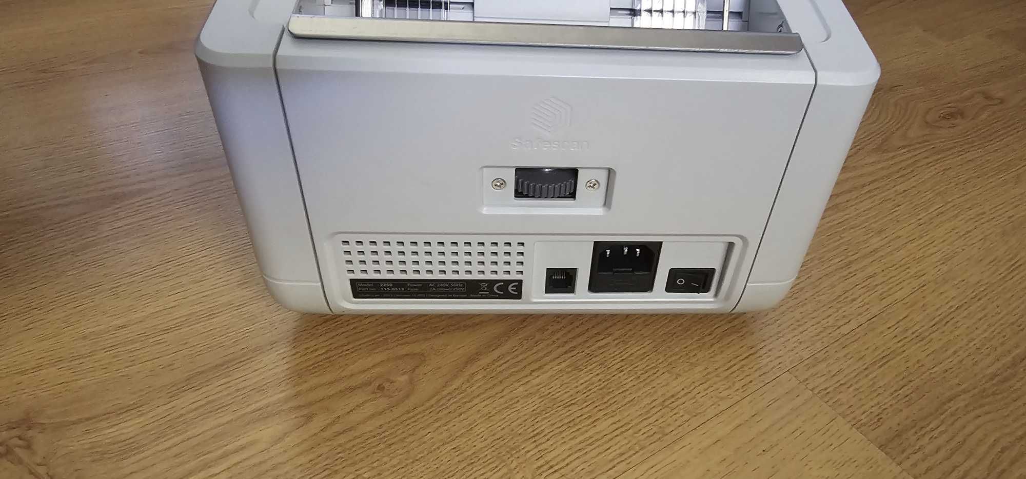 Máquina contador de notas SafeScan 2250 - Com Detetor de notas falsas