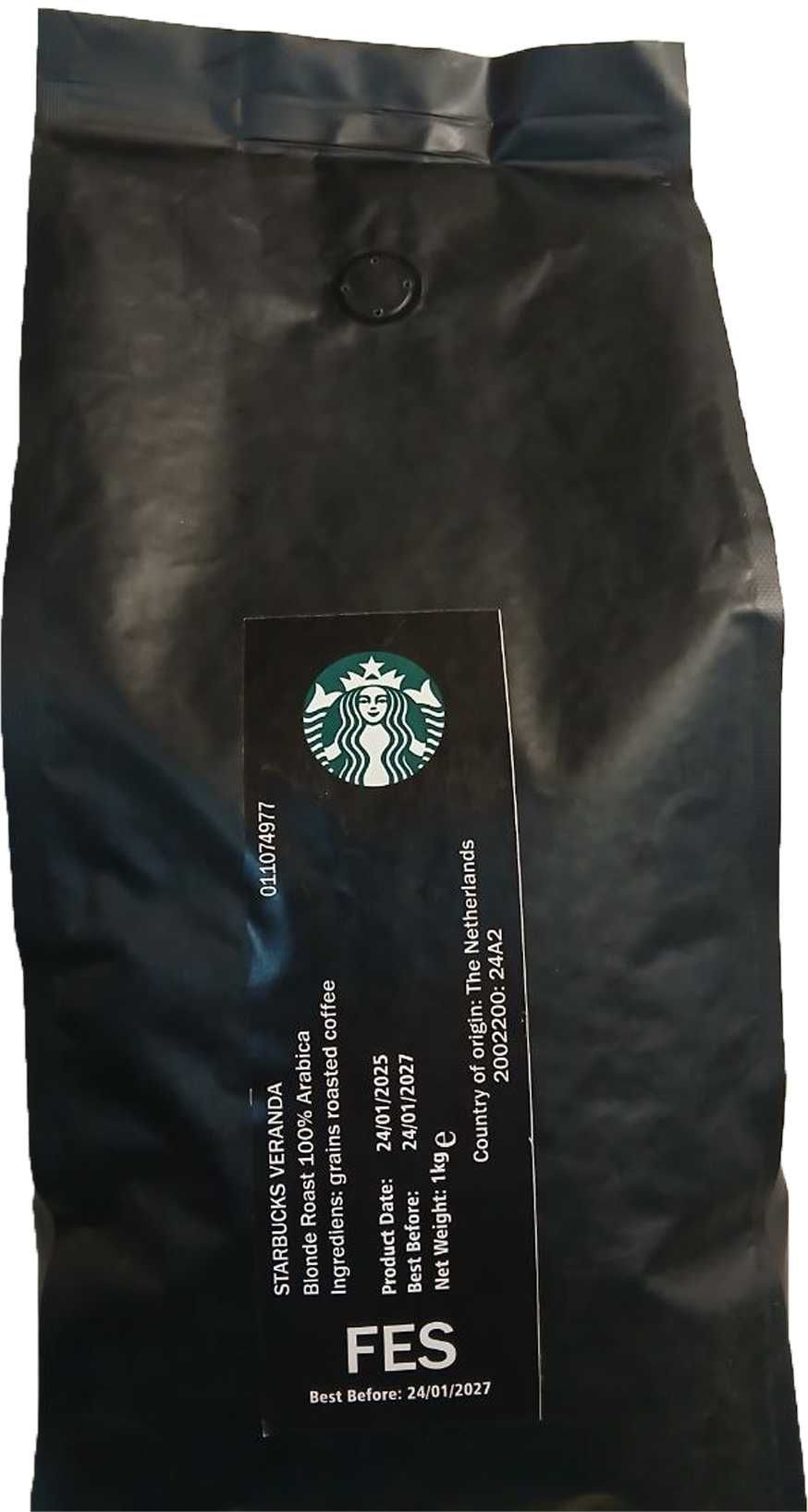 Кава зернова 1 кг «Starbuks Класичка» Голландія