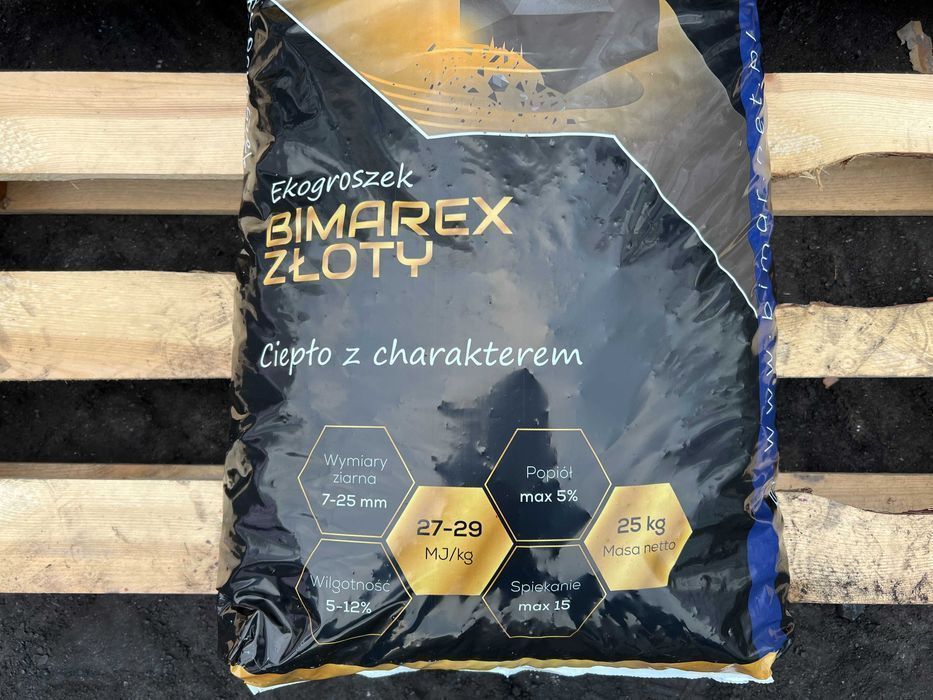 Groszek Ekogroszek BIMAREX ZŁOTY 27-29 MJ/kg Transport!