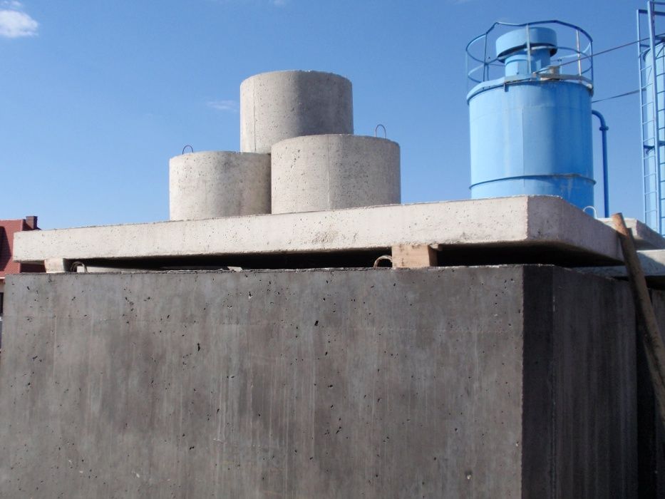 zbiornik betonowy na wodę deszczówkę ścieki szambo betonowe kanał 8m3