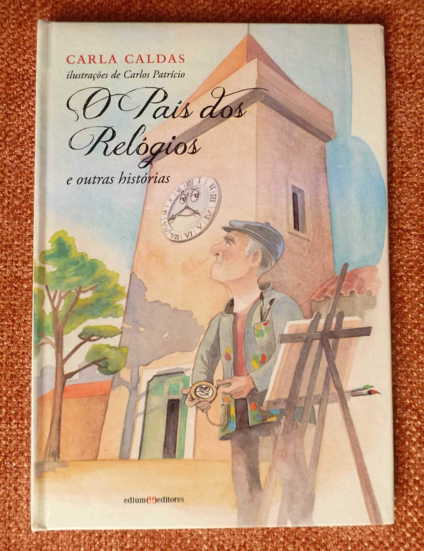 livro "O País dos Relógios e Outras Histórias"