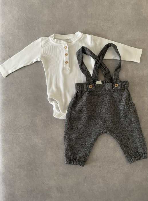 Zestaw body i spodnie H&M r.  62