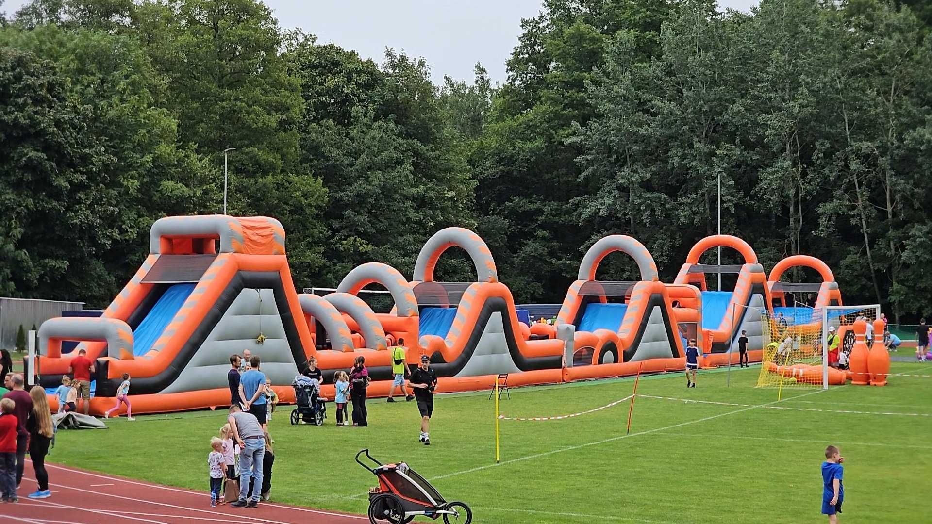 Dmuchańców wynajem dmuchaniec wypożyczenie Wodne dmuchańce Zorb Animac