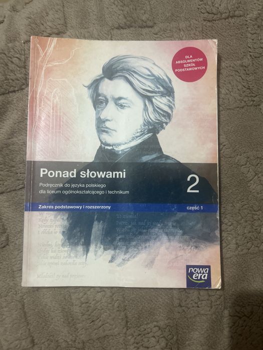 Podręcznik do jezyka Polskiego ,,Ponad słowami”2 cz.1 Technikum/Liceum