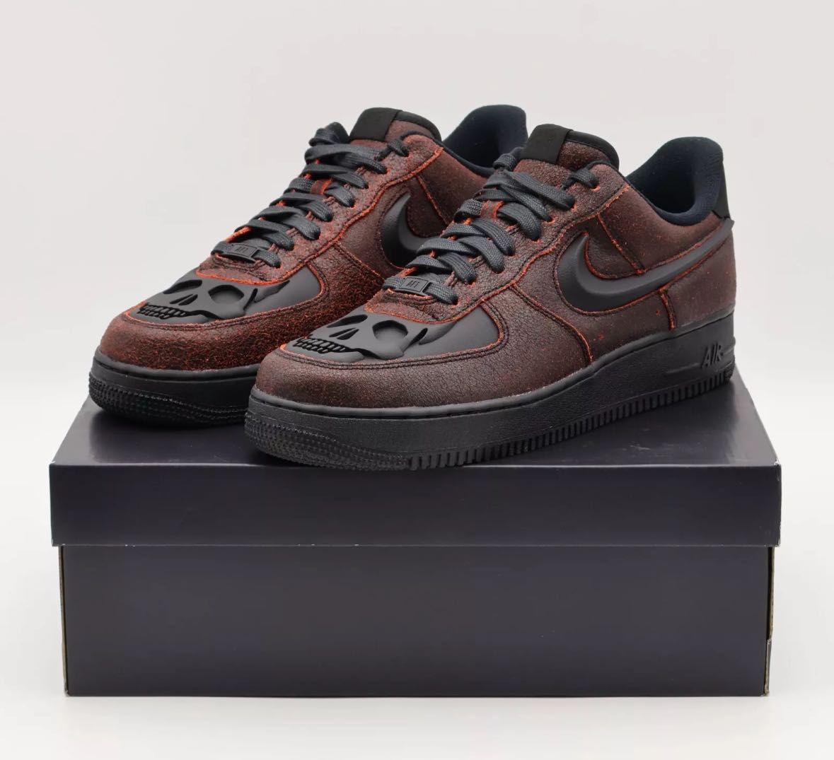 Кроссовки Nike Air Force 1 low Halloween Skull 2024